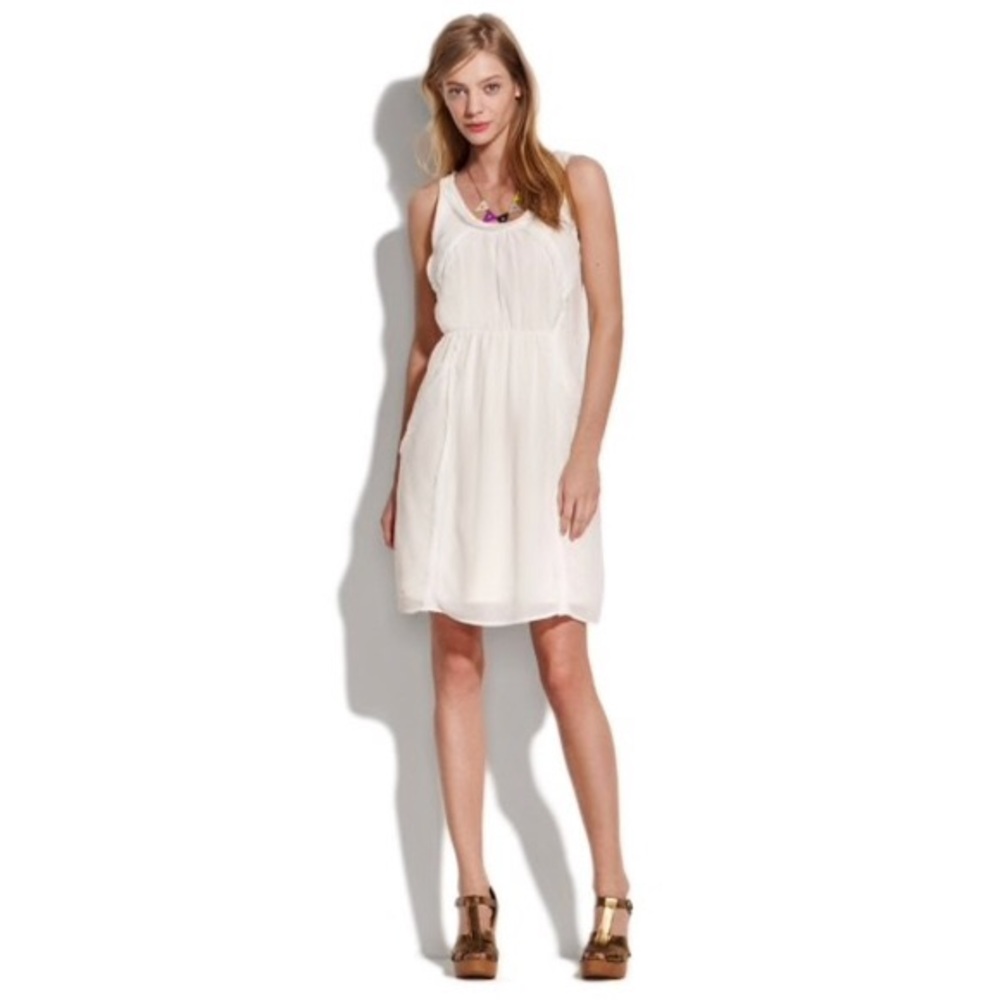 Madewell Broadway & Broome Silk Runaround Dress